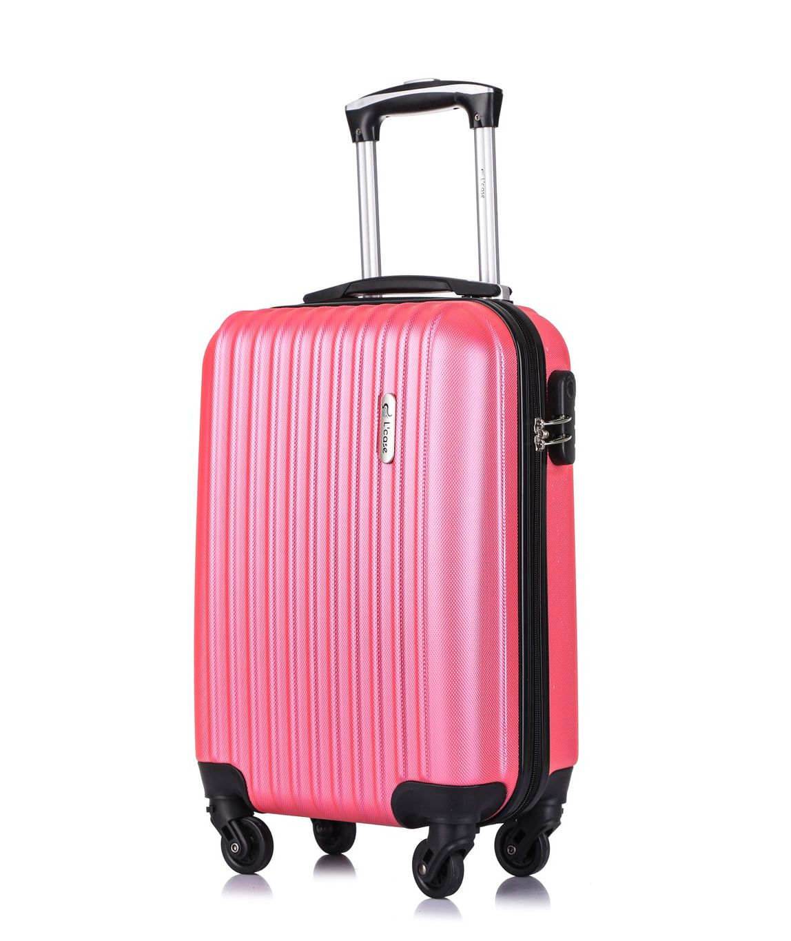 Чемодан L'Case Krabi-18 Розовый S
