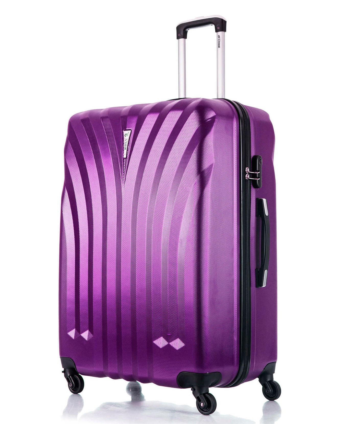 Чемодан L'Case Phuket-24 Фиолетовый M